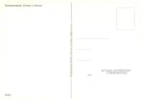 AK / Ansichtskarte Brienz_BE Chalets Alpen Brienz_BE