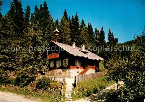 AK / Ansichtskarte Krieglach_Steiermark Peter Rosegger s Waldheimat Alpl Waldschule Krieglach_Steiermark