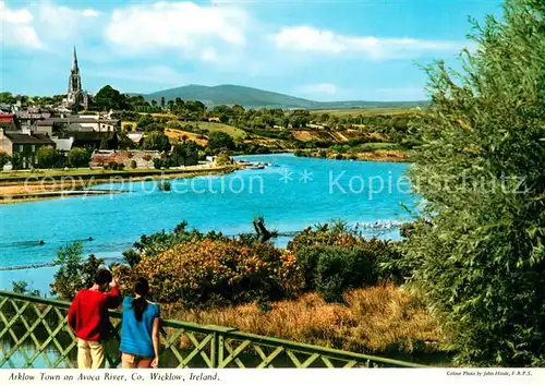 AK / Ansichtskarte Arklow_Wicklow Panorama view over Avoca River Arklow Wicklow