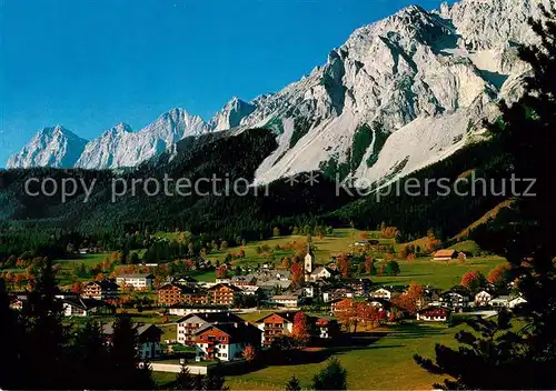 AK / Ansichtskarte Ramsau_Dachstein_Steiermark Panorama Hochplateau Hoher Dachstein Ramsau_Dachstein