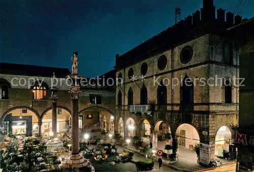 AK / Ansichtskarte Ravenna_Italia Piazza del Popolo notturno Ravenna Italia
