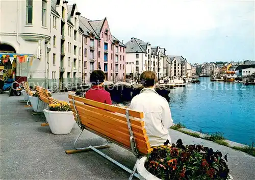 AK / Ansichtskarte Alesund Havna Hafen Alesund