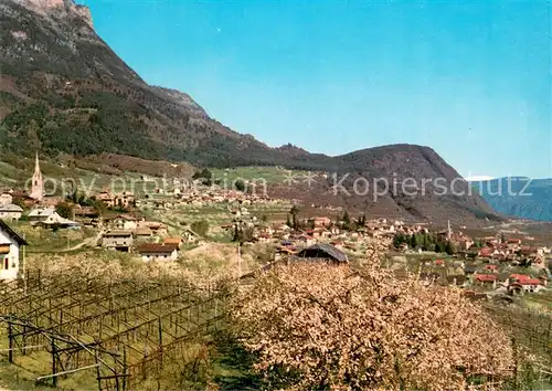 AK / Ansichtskarte Kaltern_Weinstrasse_Tirol mit St. Anton Mitterdorf St. Nikolaus ueberetsch Kaltern_Weinstrasse_Tirol
