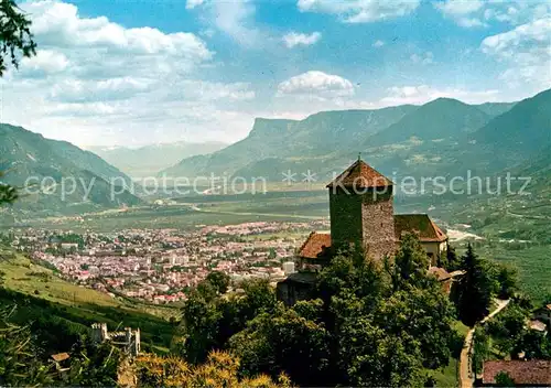 AK / Ansichtskarte Meran_Merano Schloss Tirol Fernsicht Meran Merano