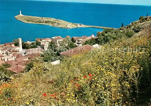 AK / Ansichtskarte Gythion Blick zu Insel Kranae Gythion