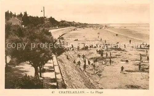 AK / Ansichtskarte Chatelaillon Plage Plage Chatelaillon Plage