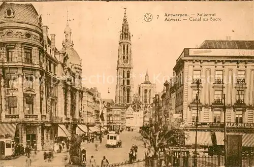 AK / Ansichtskarte Antwerpen_Anvers Anvers Canal au Sucre Antwerpen Anvers