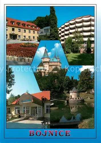 AK / Ansichtskarte Bojnice Liecebny Zamok Janov kupel Park Kurhaeuser Schloss Bad Bojnice