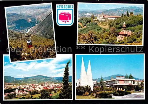 AK / Ansichtskarte Nova_Gorica Bergbahn Berghotel Panorama Nova Gorica