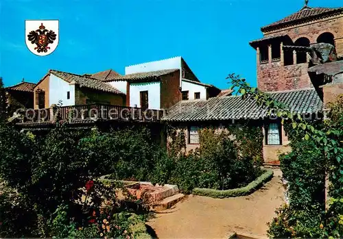 AK / Ansichtskarte Toledo_Castilla La_Mancha Casa del Greco Jardin Toledo_Castilla La_Mancha