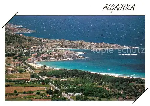 AK / Ansichtskarte Algajola Fliegeraufnahme Charmes et couleurs de la Corse Algajola