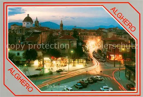 AK / Ansichtskarte Alghero Citta di notte Alghero