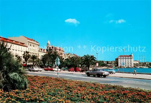 AK / Ansichtskarte Split_Spalato Uferpromenade Riva Split_Spalato