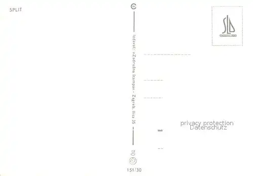 AK / Ansichtskarte Split_Spalato Uferpromenade Split_Spalato