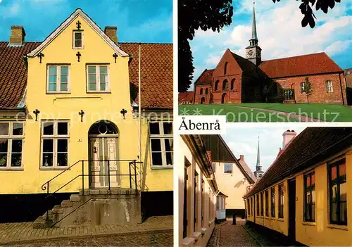 AK / Ansichtskarte Abenra Ortsmotive Gasse Kirche Abenra
