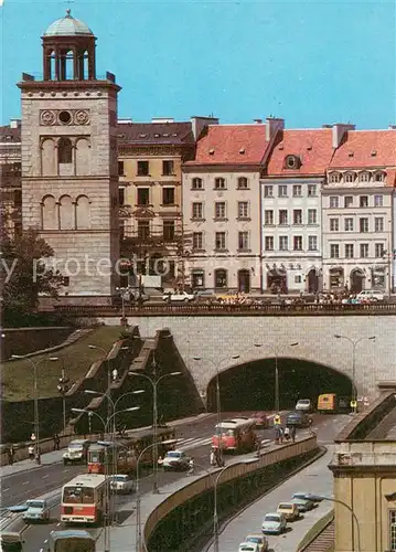 AK / Ansichtskarte Warszawa Trasa W Z Warszawa