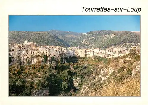 AK / Ansichtskarte Tourrettes_sur_Loup Vue generale Tourrettes_sur_Loup