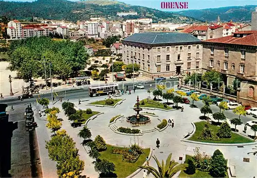 AK / Ansichtskarte Orense Plaza de Galicia 