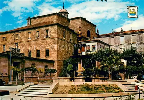 AK / Ansichtskarte Orense Plaza de Galicia Fontana 