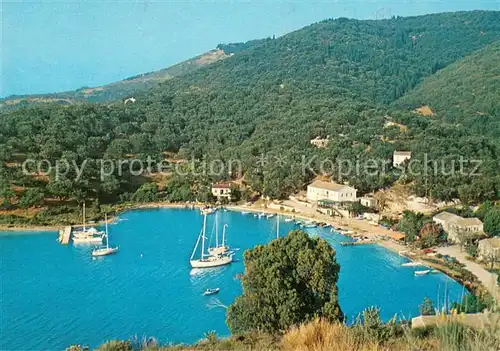 AK / Ansichtskarte San_Stefano_Korfu Panorama Hafen Bucht 