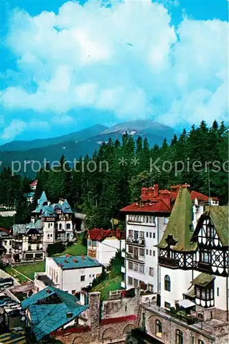 AK / Ansichtskarte Sinaia Teilansicht Sinaia