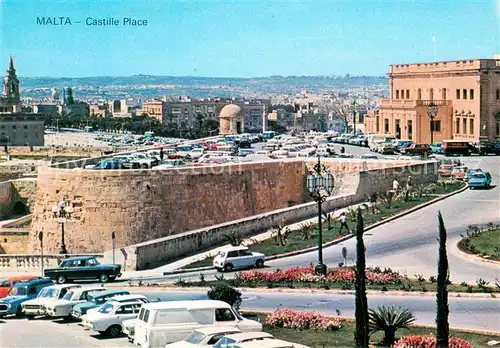 AK / Ansichtskarte Valletta_Malta Castille Place Valletta_Malta