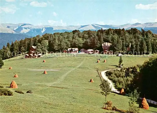 AK / Ansichtskarte Muntii_Bucegi Cabana Poiana Stinii Landschaftspanorama Berge Muntii Bucegi
