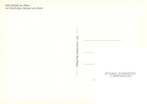 AK / Ansichtskarte Bad_Ragaz_Ragatz Panorama mit Churfirsten Gonzen und Alvier Appenzeller Alpen Fliegeraufnahme 