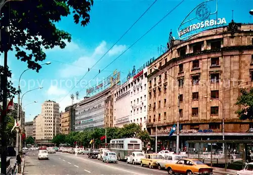 AK / Ansichtskarte Beograd_Belgrad Terazije Beograd Belgrad