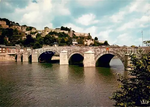 AK / Ansichtskarte Namur_sur_Meuse Pont de Jambes et citadelle Namur_sur_Meuse