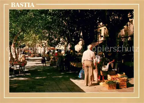 AK / Ansichtskarte Bastia Quartier Terra Vecchia Marche Place de l Hotel de Ville Bastia