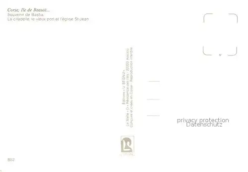 AK / Ansichtskarte Bastia Citadelle vieux port Eglise Saint Jean vue aeriennne Bastia