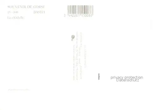 AK / Ansichtskarte Bastia La citadelle vue aerienne Bastia