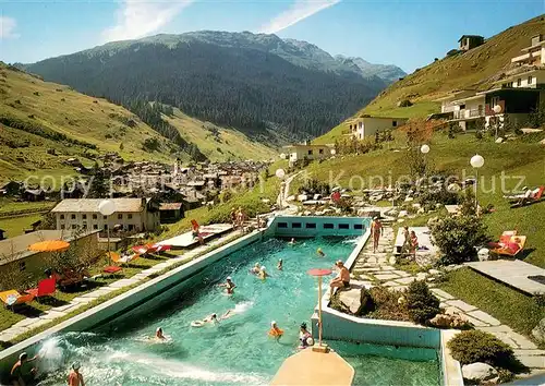AK / Ansichtskarte Bad_Vals_GR Thermal Schwimmbad Wellenbad Alpen Bad_Vals_GR