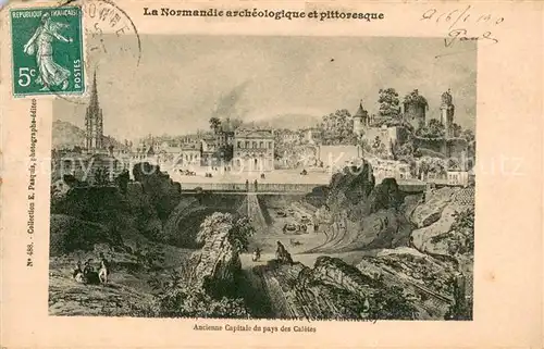 AK / Ansichtskarte Normandie_Region Ancienne Capitale du pays des Caletes Normandie Region