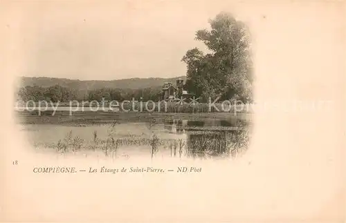 AK / Ansichtskarte Compiegne_Oise Les Etangs de Saint Pierre Compiegne Oise