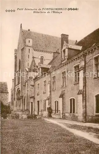 AK / Ansichtskarte Fontgombault Petit Seminaire Hotellerie de l Abbaye Fontgombault