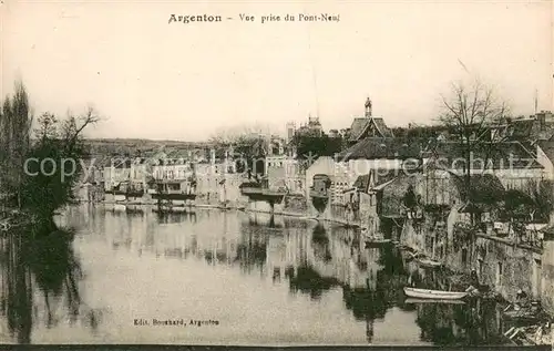 AK / Ansichtskarte Argenton sur Creuse Vue prise du Pont Neuf Argenton sur Creuse