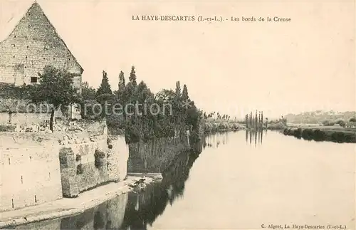 AK / Ansichtskarte La_Haye_Descartes Les bords de la Creuse 