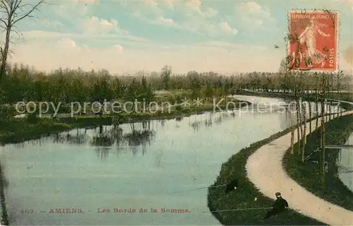 AK / Ansichtskarte Amiens Les Bords de la Somme Amiens