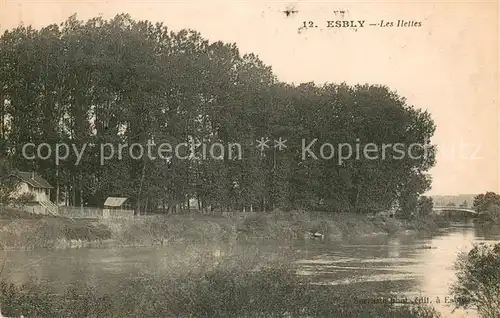 AK / Ansichtskarte Esbly Les Ilettes Esbly