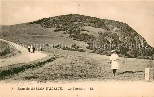AK / Ansichtskarte Ballon_d_Alsace Le Sommet 