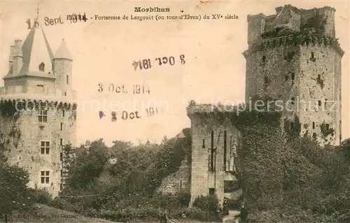 AK / Ansichtskarte Elven Forteresse de Largouet ou tour d Elven Elven