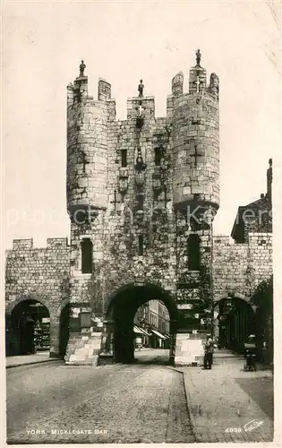 AK / Ansichtskarte York_UK Micklegate Bar York_UK