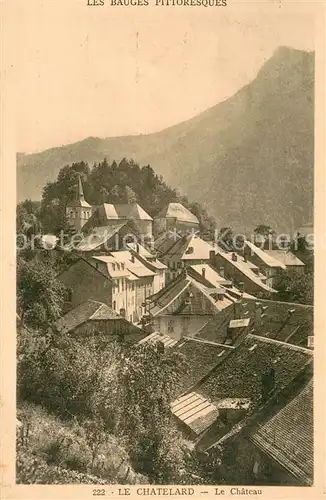 AK / Ansichtskarte Le_Chatelard_Savoie Le Chateau Le_Chatelard_Savoie