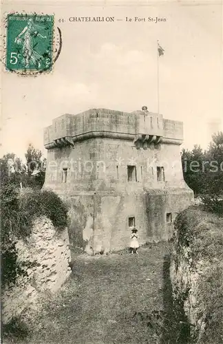 AK / Ansichtskarte Chatelaillon Plage Le Fort Saint Jean Chatelaillon Plage