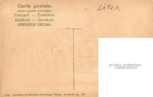 AK / Ansichtskarte Raettvik Landestrachten Raettvik