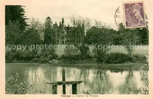 AK / Ansichtskarte Vibraye Chateau de Vibraye Vibraye