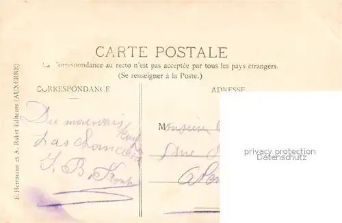 AK / Ansichtskarte Auxerre Vue partielle Auxerre