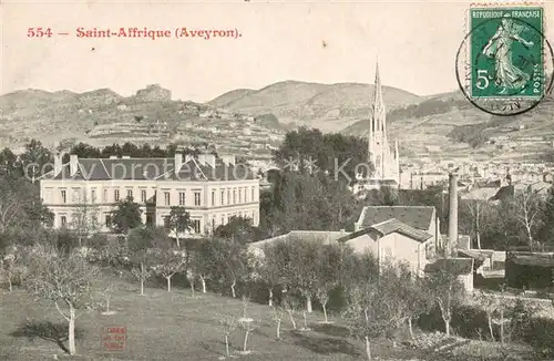 AK / Ansichtskarte Saint Affrique Panorama Saint Affrique